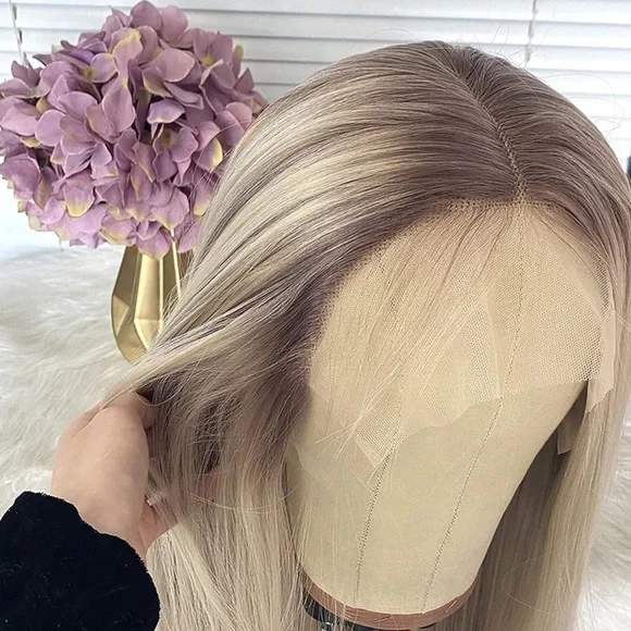22inch Ombre Blonde Lace Front Wig